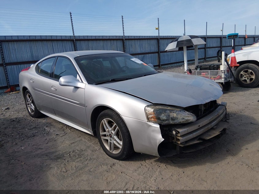 2006 PONTIAC GRAND PRIX GT | 2G2WR554961244725 | UPCARS