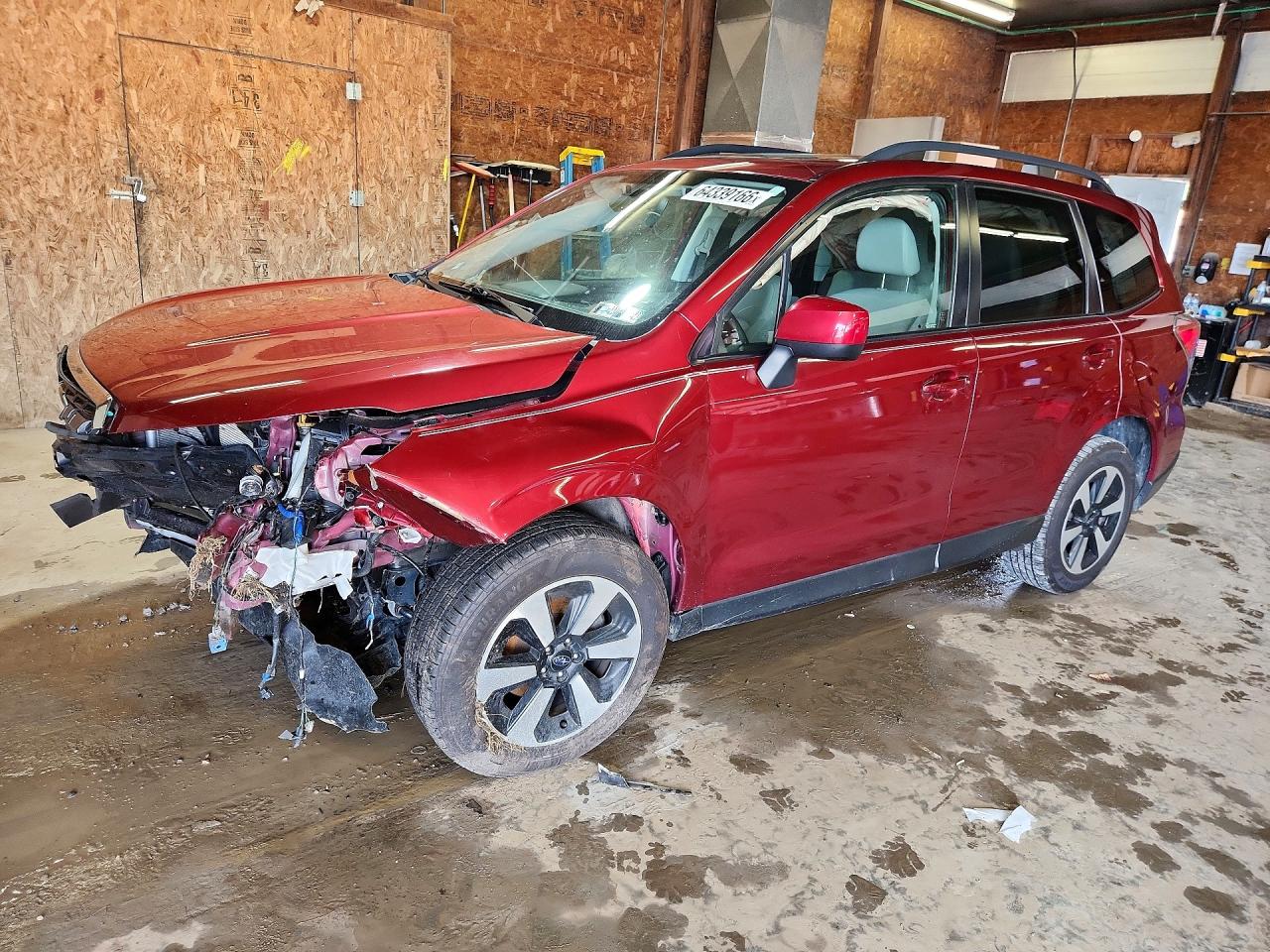 2018 SUBARU FORESTER 2.5I PREMIUM | JF2SJAGC2JH537596 | UPCARS