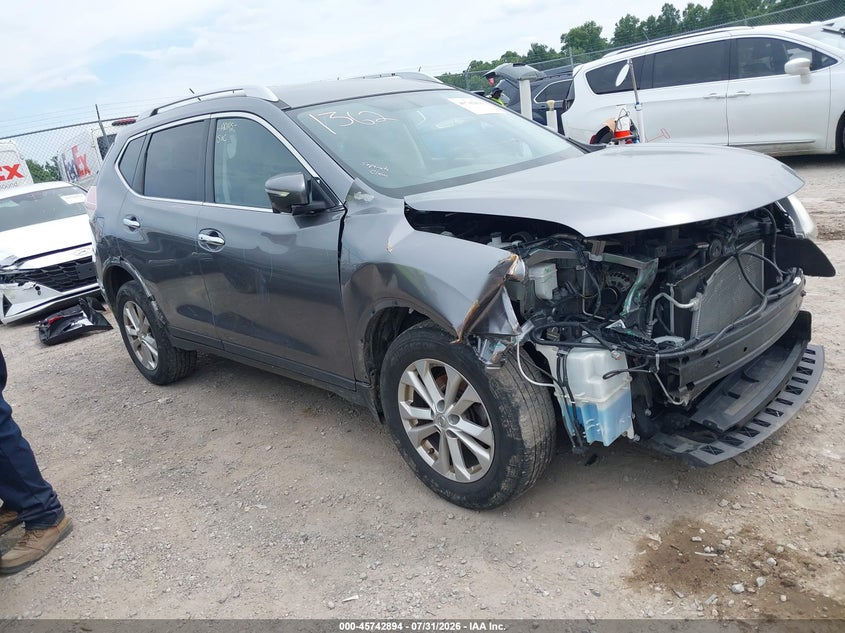 2016 NISSAN ROGUE SV | KNMAT2MV8GP638821 | UPCARS