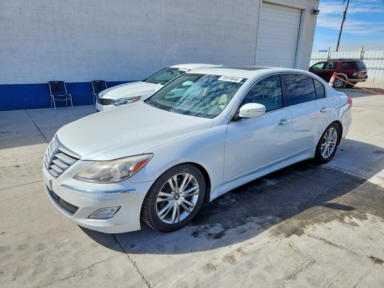 2012 HYUNDAI GENESIS 3.8L | KMHGC4DD3CU151661 | UPCARS