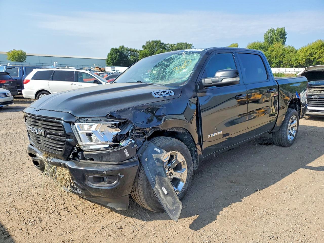 2021 RAM 1500 BIG HORN/LONE STAR | 1C6SRFFT1MN792968 | UPCARS