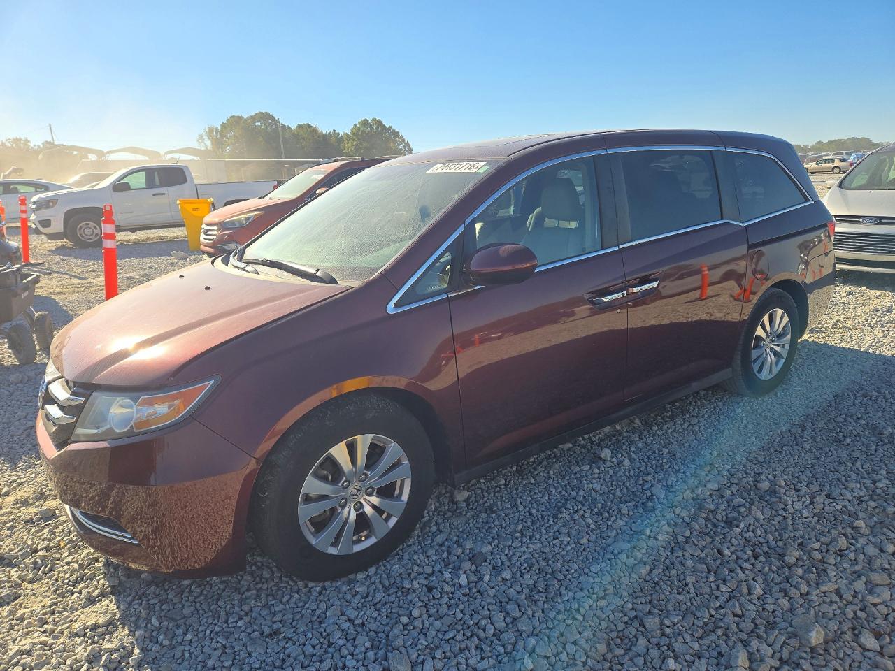 2016 HONDA ODYSSEY EXL | 5FNRL5H67GB135802 | UPCARS