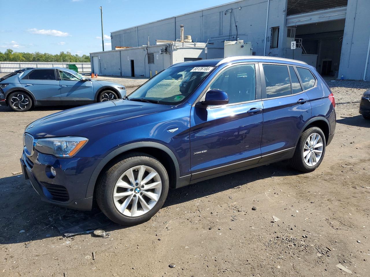 2016 BMW X3 XDRIVE28I | 5UXWX9C50G0D77991 | UPCARS
