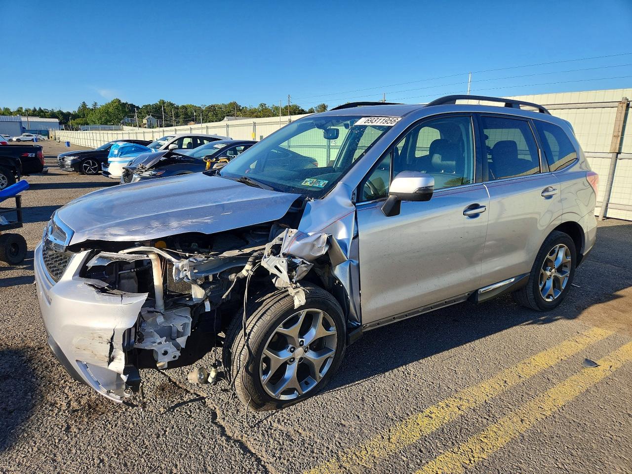 2016 SUBARU FORESTER 2.5I TOURING | JF2SJAXC6GH437333 | UPCARS