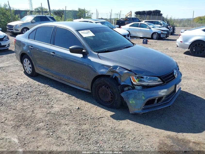 2015 VOLKSWAGEN JETTA 2.0L S | 3VW2K7AJ8FM341653 | UPCARS