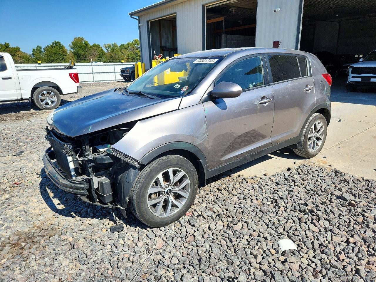 2014 KIA SPORTAGE LX | KNDPB3ACXE7639570 | UPCARS