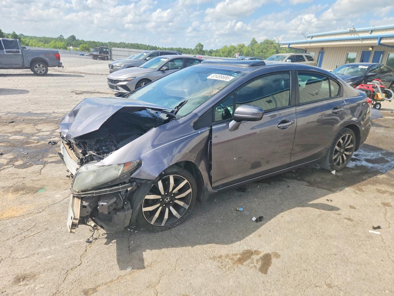 2014 HONDA CIVIC EXL | 19XFB2F9XEE002164 | UPCARS