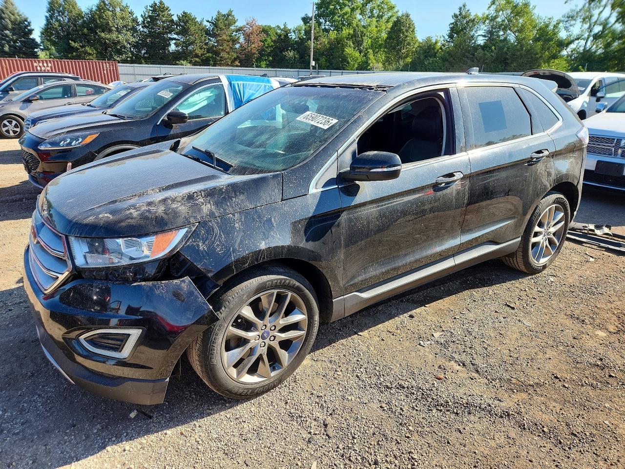 2015 FORD EDGE TITANIUM | 2FMTK4K81FBB19258 | UPCARS