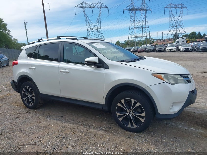 2015 TOYOTA RAV4 LIMITED | 2T3DFREV0FW261898 | UPCARS