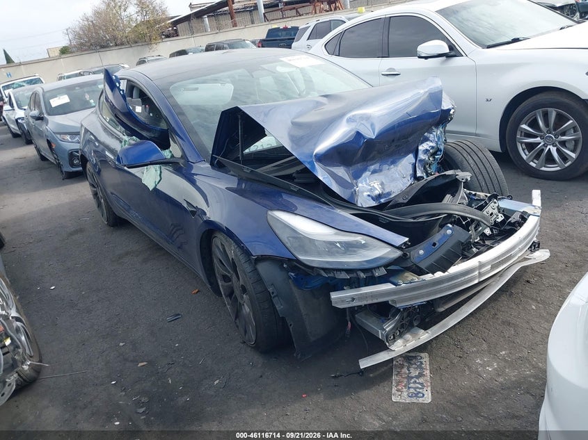 2023 TESLA MODEL 3 PERFORMANCE DUAL MOTOR ALL-WHEEL DRIVE | 5YJ3E1EC6PF417688 | UPCARS