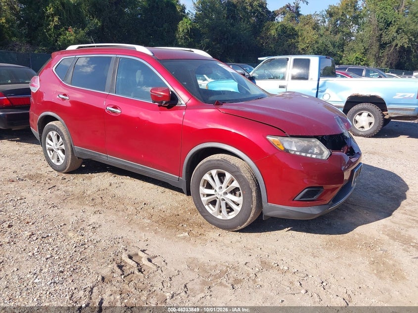2016 NISSAN ROGUE SV | KNMAT2MV6GP656878 | UPCARS