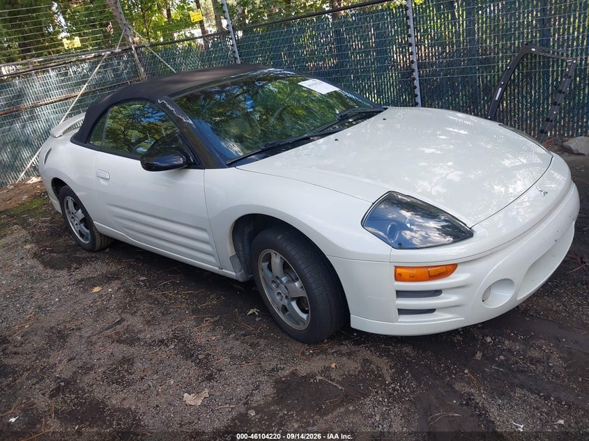 2003 MITSUBISHI ECLIPSE SPYDER GS | 4A3AE45G53E086560 | UPCARS