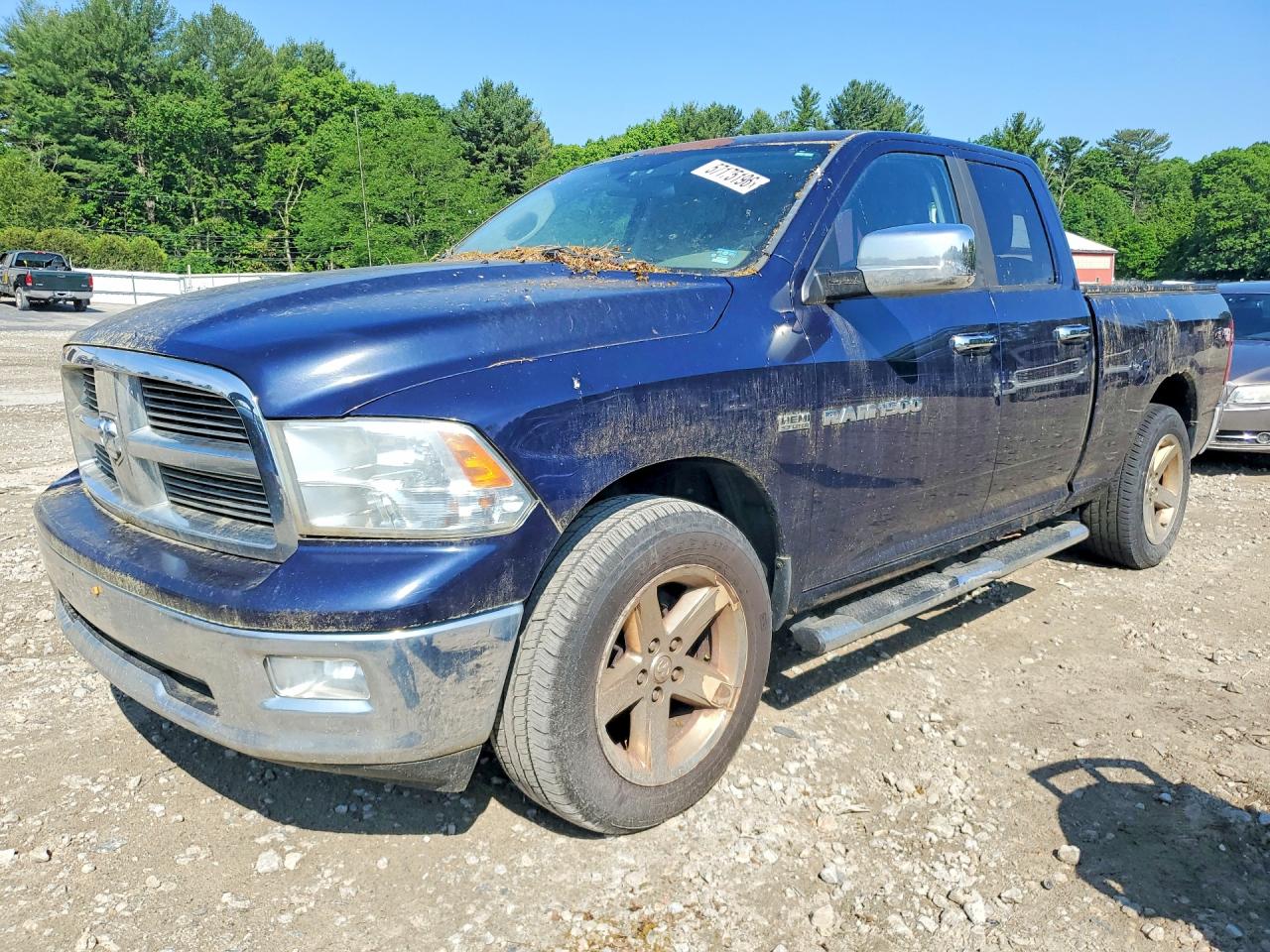 2012 DODGE RAM 1500 SLT | 1C6RD7GT9CS187193 | UPCARS
