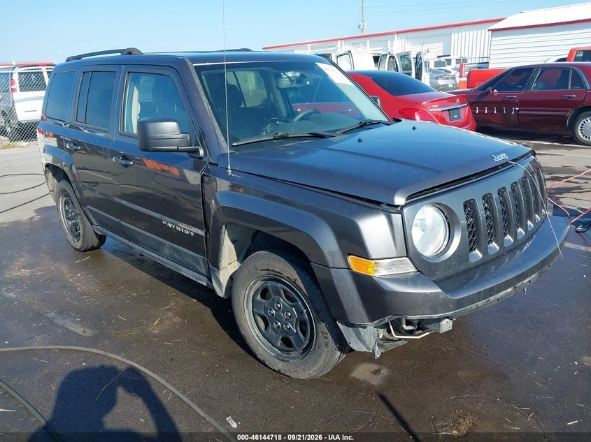 2017 JEEP PATRIOT SPORT FWD | 1C4NJPBA1HD200942 | UPCARS