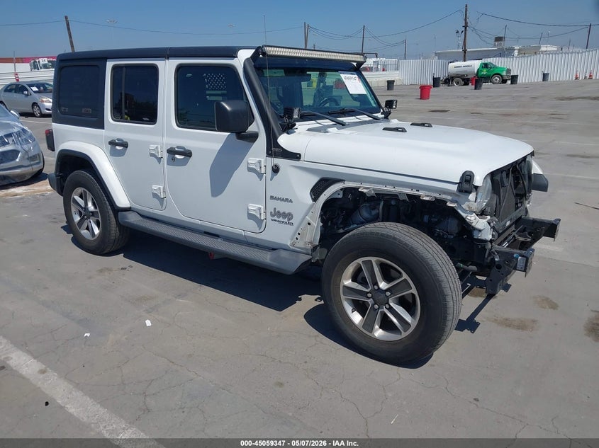 2018 JEEP WRANGLER UNLIMITED SAHARA 4X4 | 1C4HJXEG4JW229570 | UPCARS
