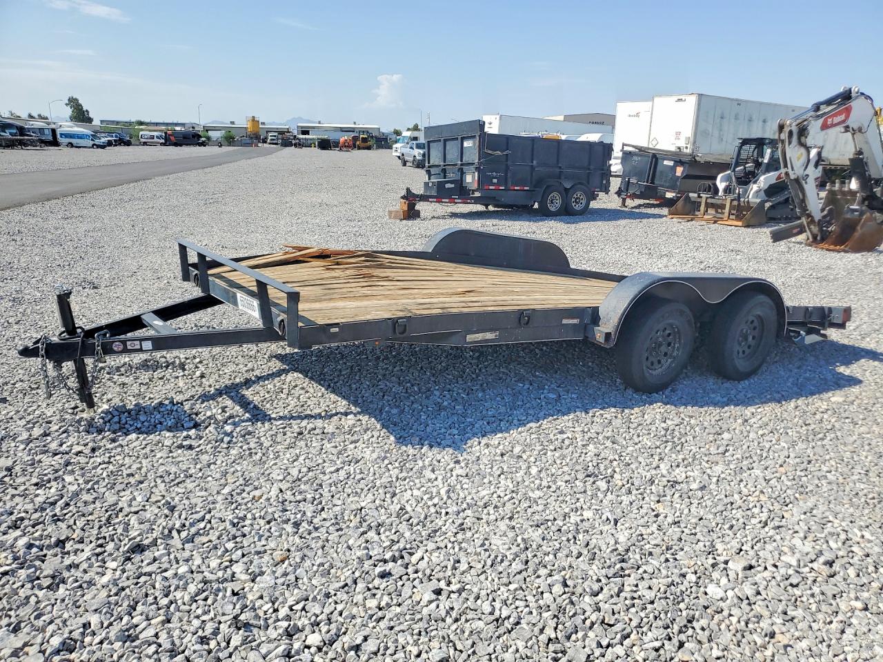 2020 PATR CARHLR CARRY-ON 7X16CH2BRK EQUIPMENT TRAILER | 4YMBU1625LN002598 | UPCARS