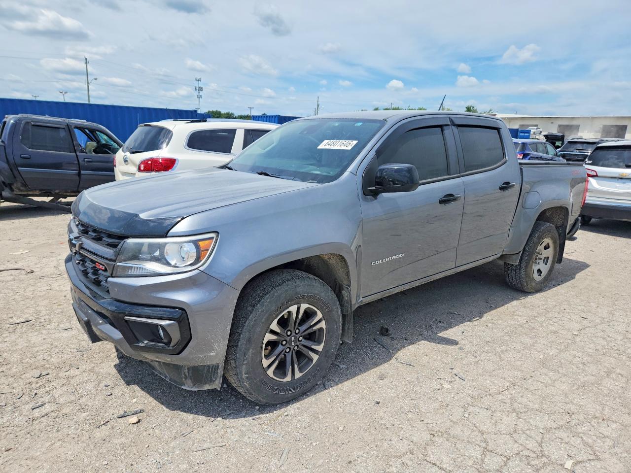2021 CHEVROLET COLORADO Z71 | 1GCGTDEN9M1172710 | UPCARS