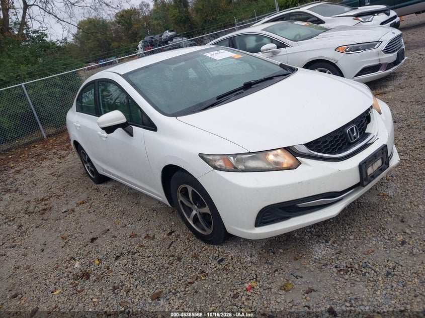 2015 HONDA CIVIC SE | 19XFB2F7XFE020762 | UPCARS