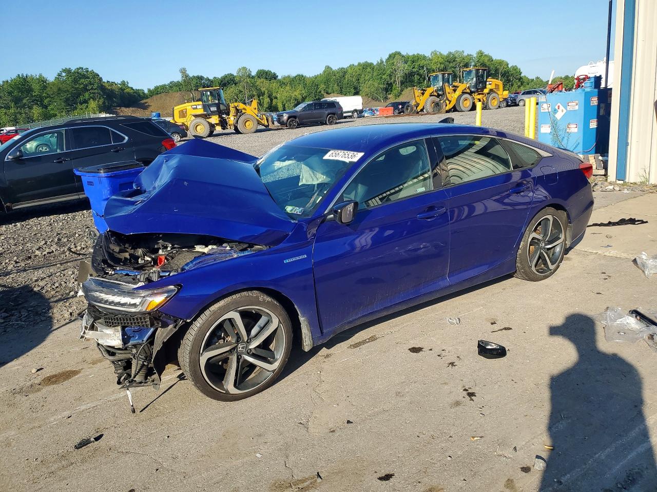 2022 HONDA ACCORD HYBRID SPORT | 1HGCV3F24NA032493 | UPCARS