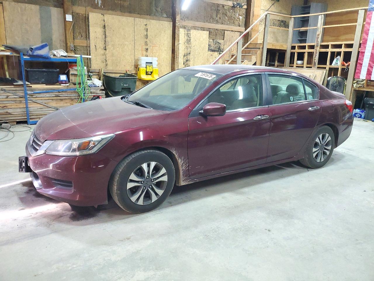 2013 HONDA ACCORD LX | 1HGCR2F37DA011854 | UPCARS