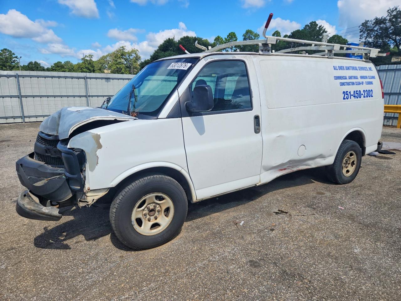 2008 CHEVROLET SAVANA G2500 | 1GCFG15X081157891 | UPCARS