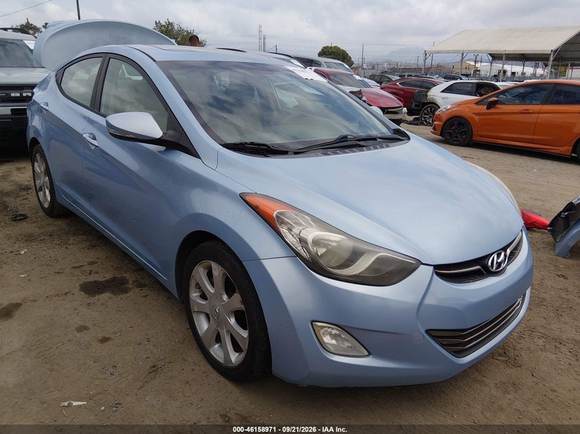 2012 HYUNDAI ELANTRA LIMITED (ULSAN PLANT) | KMHDH4AE8CU217204 | UPCARS