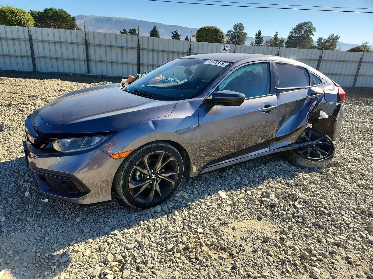 2020 HONDA CIVIC SPORT | 19XFC2F8XLE202382 | UPCARS