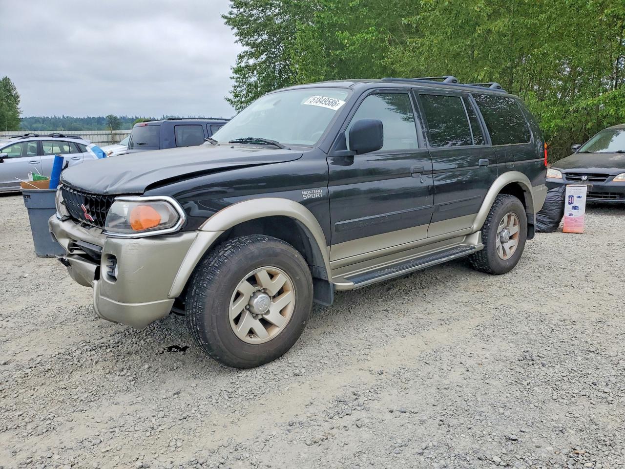 2000 MITSUBISHI MONTERO SPORT LS | JA4MT31H8YP041505 | UPCARS