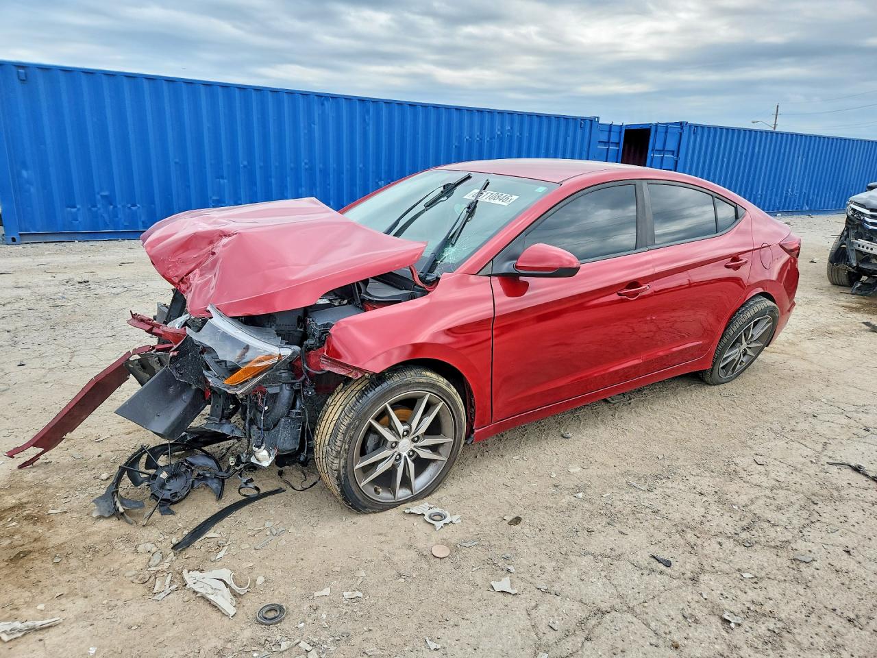 2019 HYUNDAI ELANTRA SE | KMHD74LF0KU840128 | UPCARS