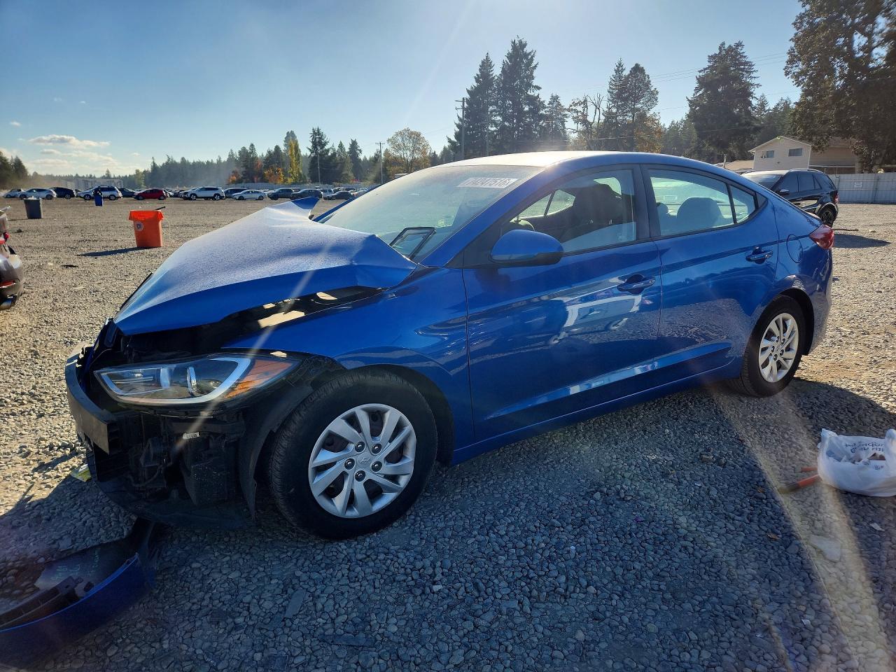 2017 HYUNDAI ELANTRA SE | 5NPD74LF7HH212557 | UPCARS