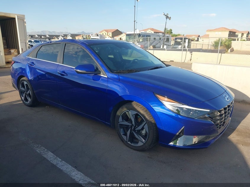 2021 HYUNDAI ELANTRA HYBRID LIMITED | KMHLN4AJ2MU011282 | UPCARS