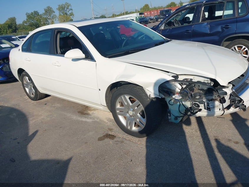 2008 CHEVROLET IMPALA LT | 2G1WC583689207693 | UPCARS