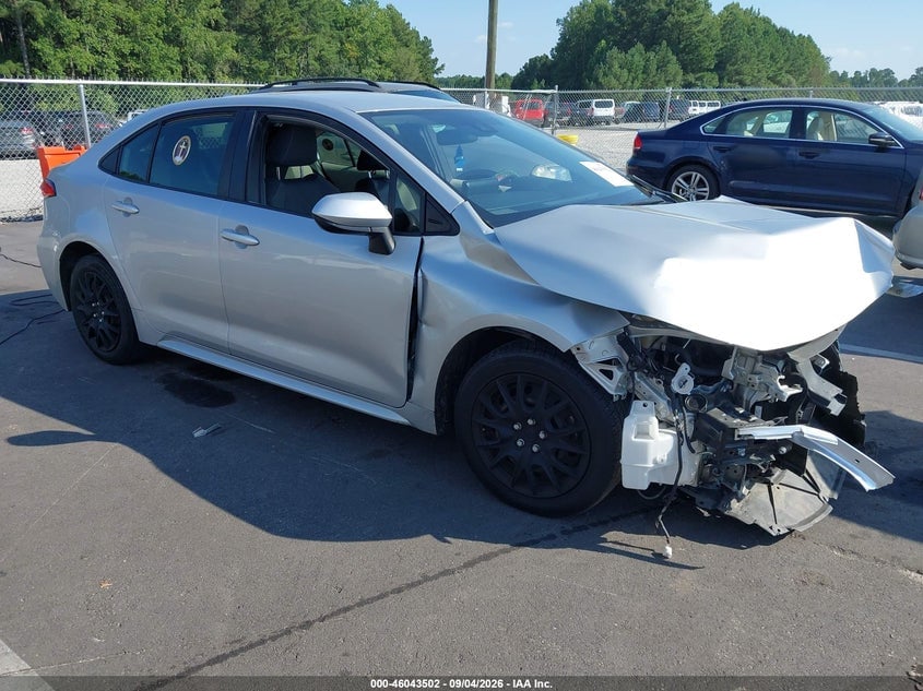 2022 TOYOTA COROLLA LE | JTDEPMAE8NJ230860 | UPCARS