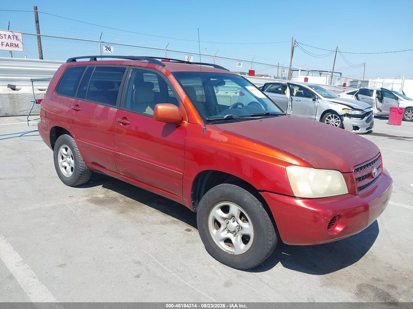 2003 TOYOTA HIGHLANDER V6 | JTEHF21A430101384 | UPCARS