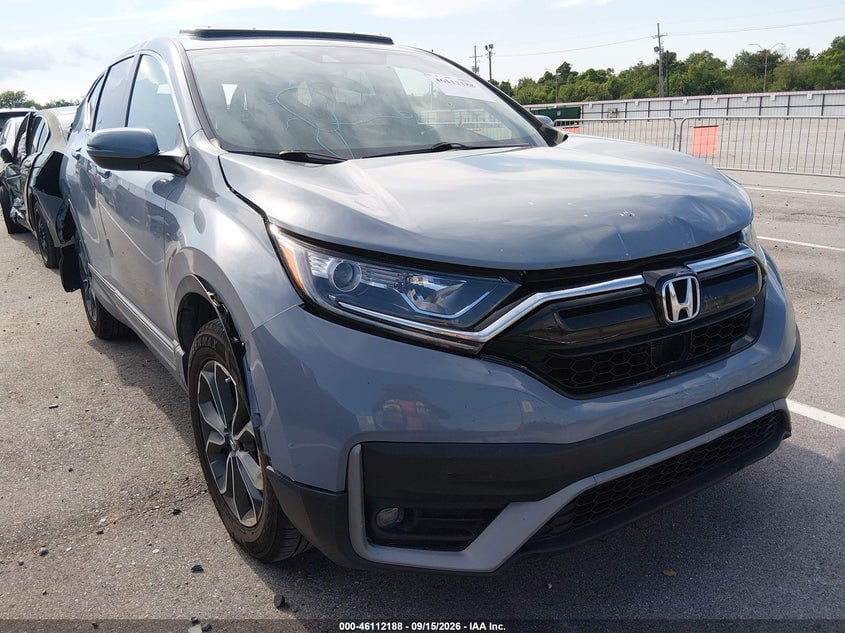 2022 HONDA CR-V AWD EX-L | 2HKRW2H86NH647489 | UPCARS