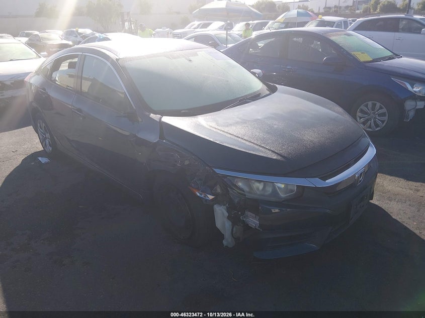 2017 HONDA CIVIC LX | 2HGFC2F56HH555074 | UPCARS