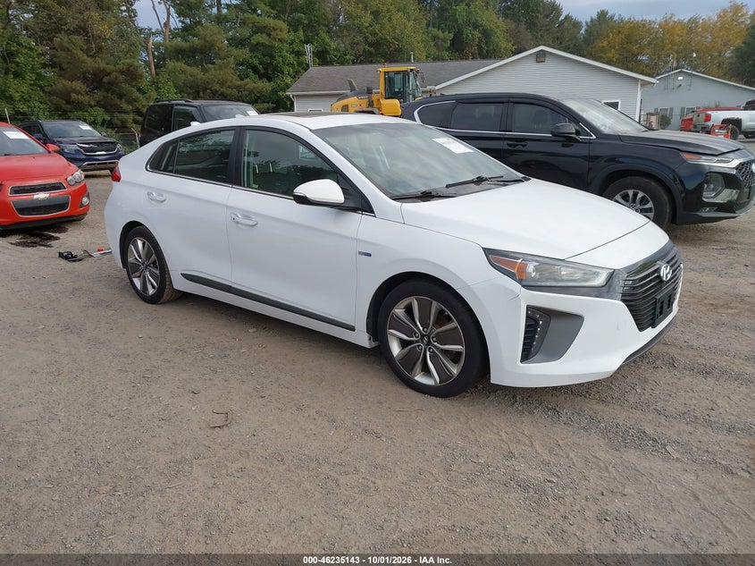 2017 HYUNDAI IONIQ HYBRID LIMITED | KMHC85LC9HU018697 | UPCARS
