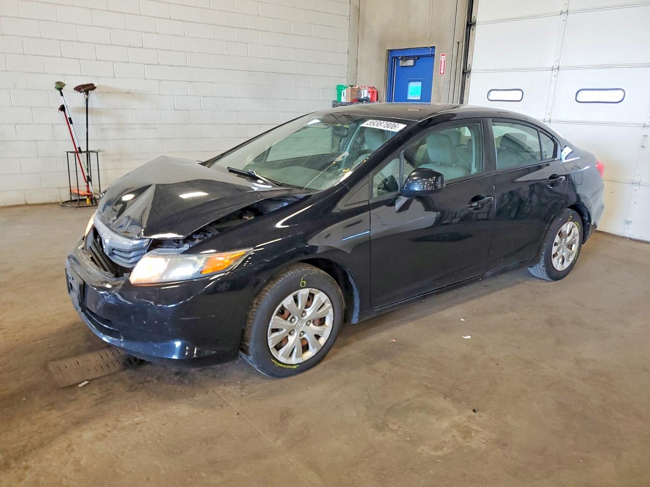 2012 HONDA CIVIC LX | 19XFB2F51CE104690 | UPCARS