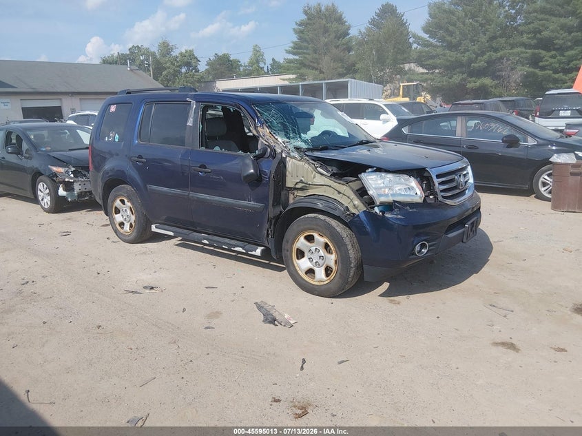 2014 HONDA PILOT LX | 5FNYF4H26EB015013 | UPCARS