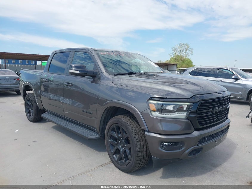 2021 RAM 1500 LARAMIE  4X4 5'7 BOX | 1C6SRFJT9MN580567 | UPCARS