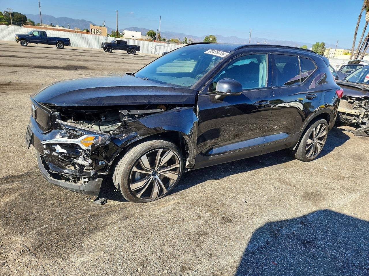 2021 VOLVO XC40 RECHARGE | YV4ED3URXM2576285 | UPCARS