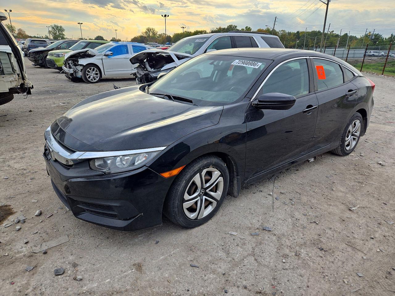 2018 HONDA CIVIC LX | 19XFC2F57JE022554 | UPCARS