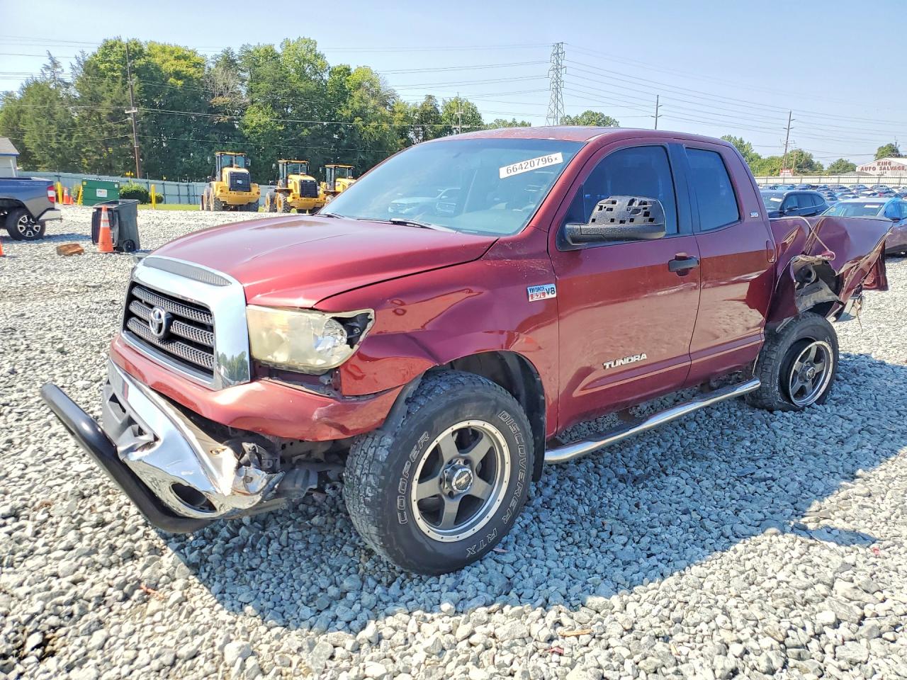 2007 TOYOTA TUNDRA SR5 | 5TBBV54197S455343 | UPCARS
