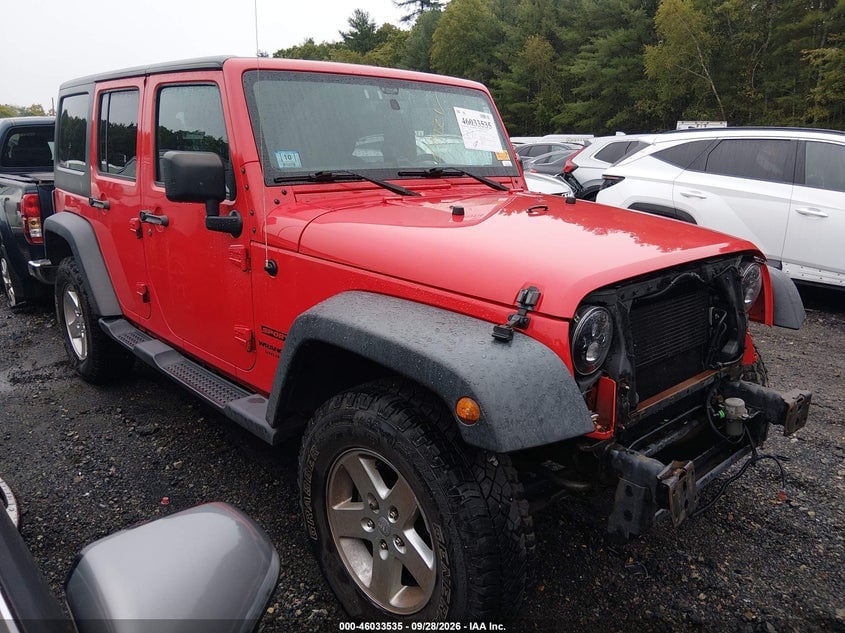 2016 JEEP WRANGLER UNLIMITED SPORT | 1C4BJWDG2GL303046 | UPCARS
