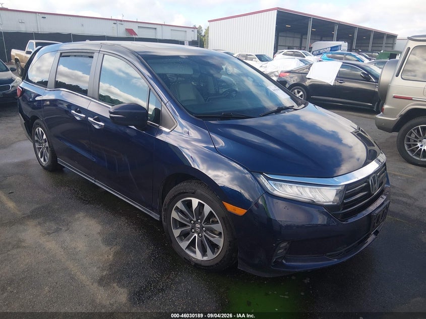 2021 HONDA ODYSSEY EX-L | 5FNRL6H70MB037592 | UPCARS