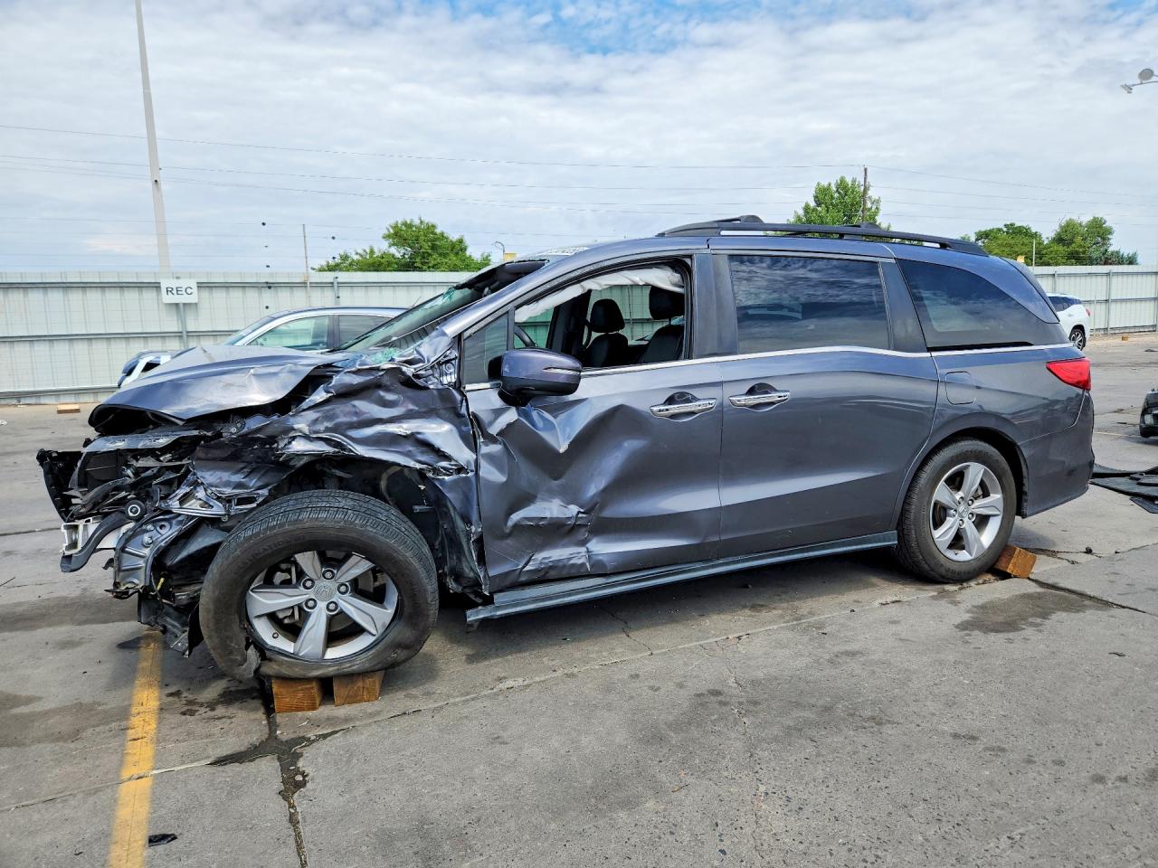 2019 HONDA ODYSSEY EX | 5FNRL6H53KB119120 | UPCARS