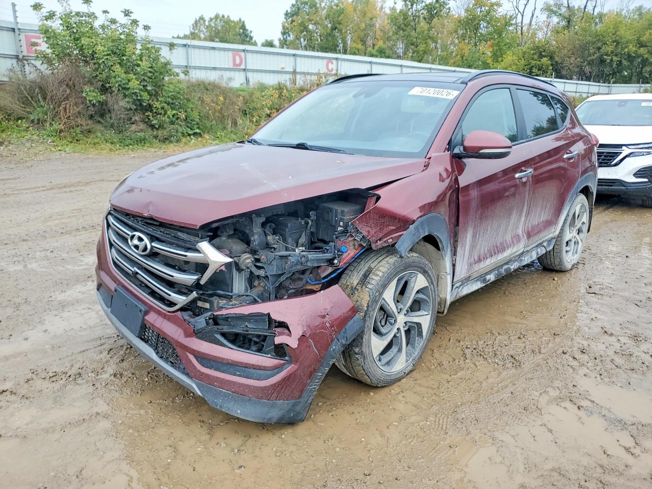 2016 HYUNDAI TUCSON LIMITED | KM8J3CA25GU221881 | UPCARS