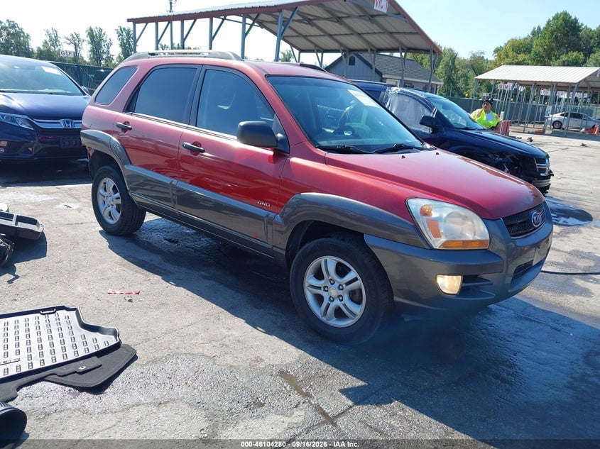 2008 KIA SPORTAGE LX V6 | KNDJE723387467132 | UPCARS