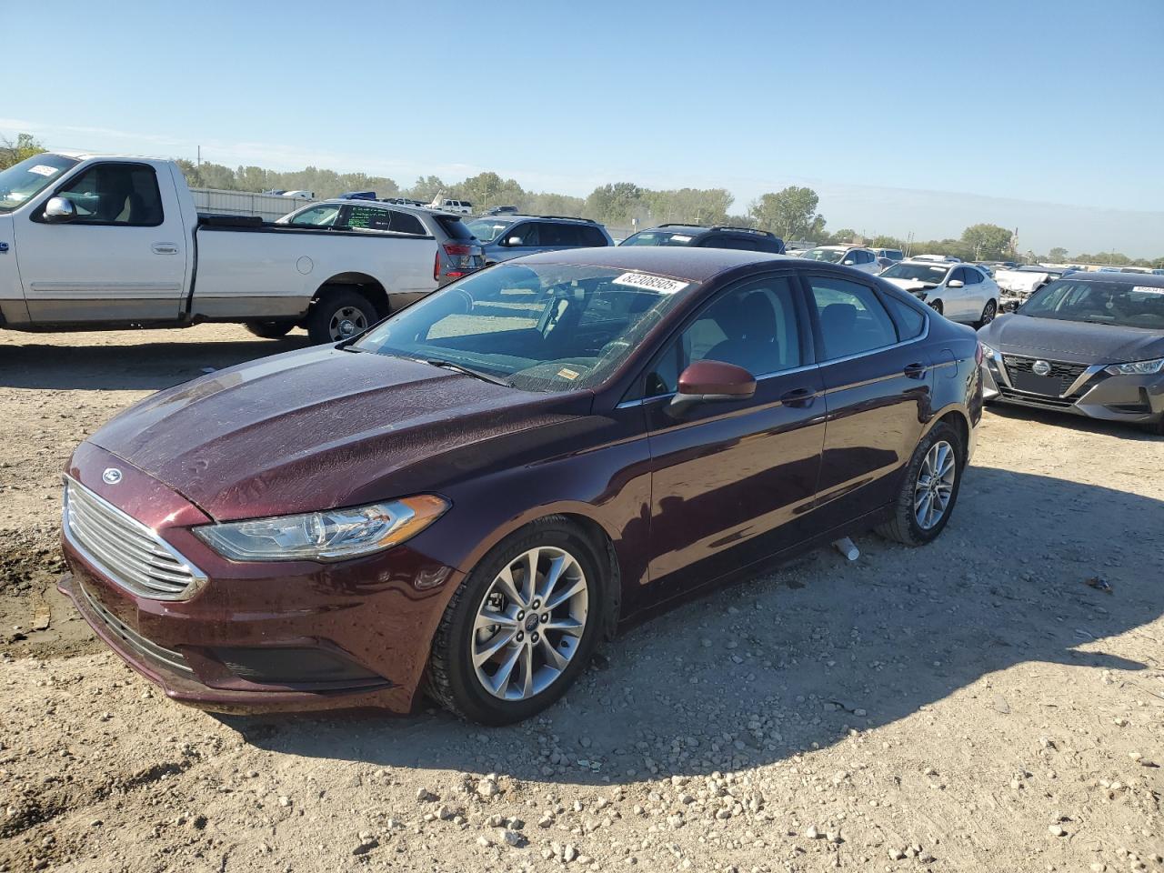 2017 FORD FUSION SE | 3FA6P0HDXHR413476 | UPCARS