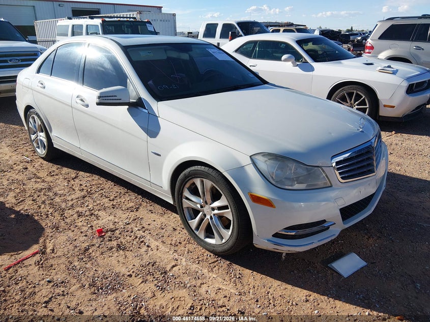 2012 MERCEDES-BENZ C 250 LUXURY | WDDGF4HB5CA608269 | UPCARS